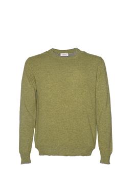 Maglia girocollo uomo altea LIME SCURO