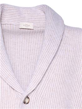 Cardigan maglia inglese altea BEIGE - gallery 3