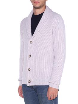 Cardigan maglia inglese altea BEIGE - gallery 4