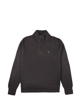 Felpa gant 1/2 zip MARRONE - gallery 2