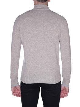 Maglia golf lupetto bottoni BEIGE - gallery 4