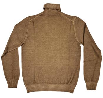 Maglia collo alto golf by mont MARRONE CHIARO