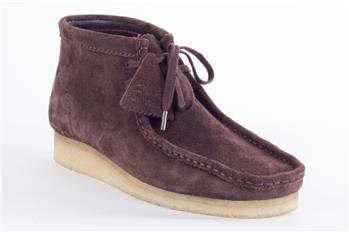 Clarks wallabee uomo classica MARRONE Y7 - gallery 2