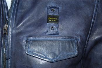 GIUBBOTTO BLAUER PELLE BLU P4 - gallery 5