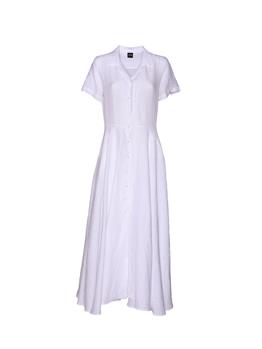 Abito lino donna aspesi BIANCO