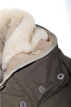 Aspesi parka donna lambrettina VERDE - gallery 5
