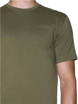 T-shirt aaspesi uomo taschino VERDE MILITARE - gallery 5