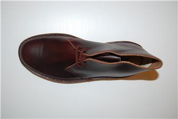 CLARKS DESERT BOOT PELLE MARRONE Q3 - gallery 3