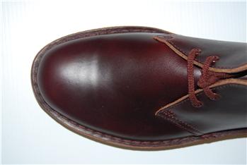 CLARKS DESERT BOOT PELLE MARRONE Q3 - gallery 4