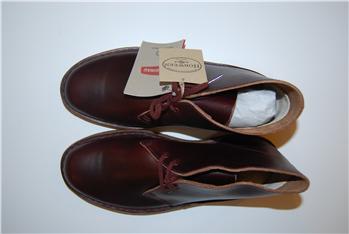 CLARKS DESERT BOOT PELLE MARRONE Q3 - gallery 7