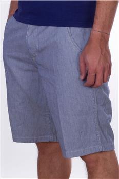Henrilloyd bemuda rigato BIANCO E BLU P6