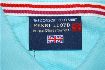 Polo henrilloyd piquet cotone CELESTE CHIARO - gallery 6