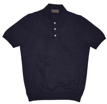 Polo golf by montanelli tricot BLU Y2 - gallery 2