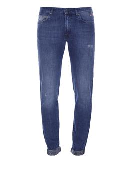 Denim print uomo roy rogers LAVAGGIO MEDIO