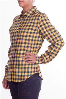 Camicia aspesi donna quadri GIALLO Q3 - gallery 2