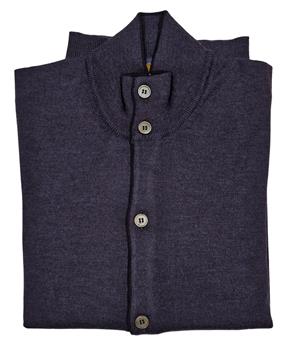 Cardigan leggero golf by monta BLU - gallery 2