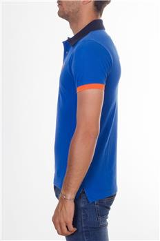 Polo north sails collo colore ROYAL P3 - gallery 3