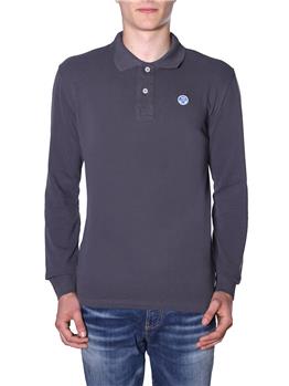 Polo north sails uomo GRIGIO