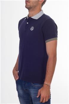 Polo north sails bicolore BLU P5