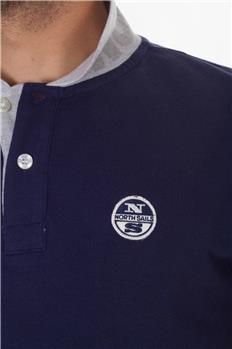 Polo north sails bicolore BLU P5 - gallery 5