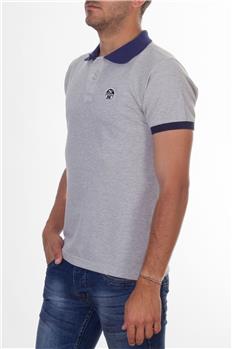 Polo north sails bicolore GRIGIO CHIARO P5