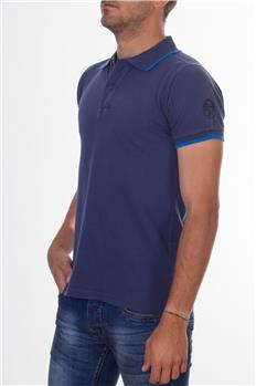 Polo north sails scritta collo BLU P5