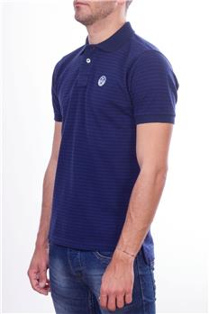 North sails polo uomo rigata BLU E BLUETTE P6