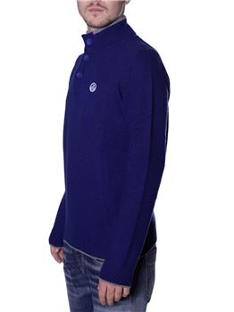 Maglia con bottoni north sails BLU MELANGE - gallery 2