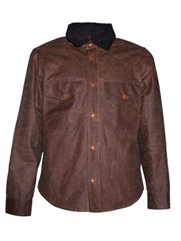 Camicia manifature ceccarelli DARK TAN