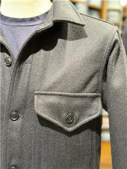 Wool jacket manifattura c NAVY - gallery 3