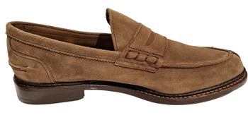 Tricker's adam castorino suede NEW BROWN