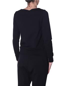 Felpa colmar donna giro collo NERO