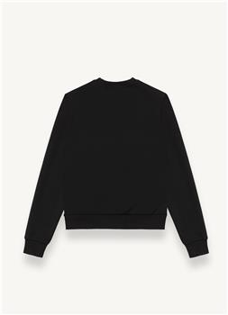 Felpa donna sweat shirt colmar NERO