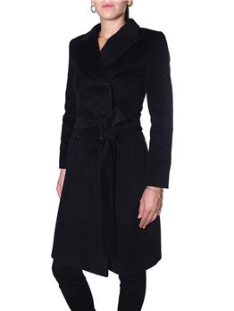 Cappotto twin set classico NERO - gallery 3