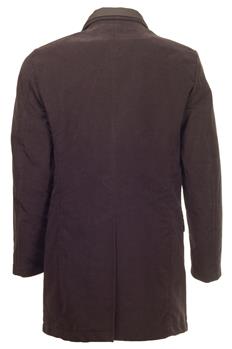 Cappotto aspesi con interno MARRONE SCURO - gallery 3