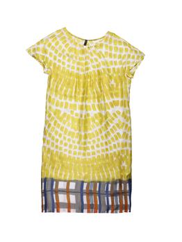Abito manila grace con pieghe LIME