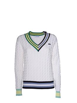 Pullover donna lacoste BLANC