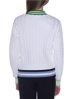 Pullover donna lacoste BLANC - gallery 4