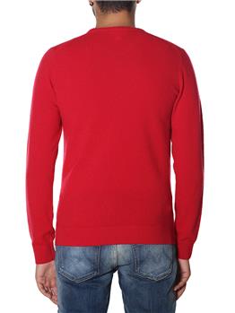 Maglia lacoste uomo giro collo ROSSO Y9