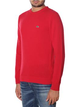 Maglia lacoste uomo giro collo ROSSO Y9 - gallery 3