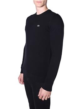 Maglia lacoste giro collo NERO - gallery 3