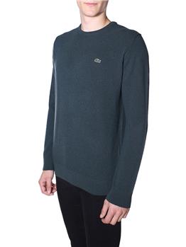 Maglia lacoste giro collo VERDE - gallery 3