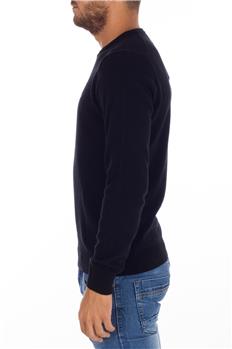 Maglia lacoste uomo giro collo NERO - gallery 3