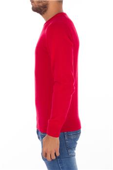 Maglia lacoste uomo giro collo ROSSO - gallery 3