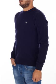 Maglia lacoste uomo giro collo BLU - gallery 2