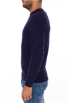 Maglia lacoste uomo giro collo BLU - gallery 3