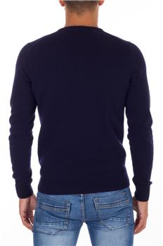 Maglia lacoste scollo v uomo BLU - gallery 4