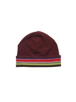 Berretto pile uomo gallo BORDO/ERICA