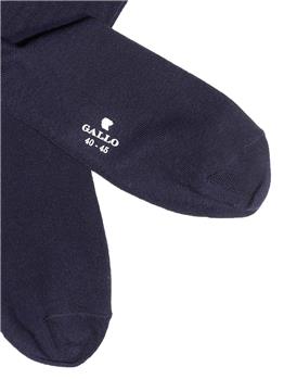 Calza uomo gallo NAVY - gallery 3