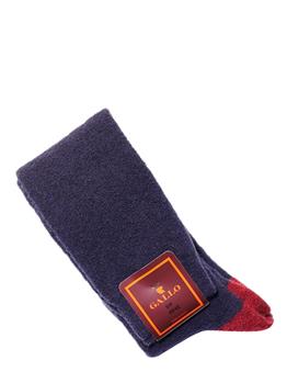 Calza uomo gallo BLU AMARANTO